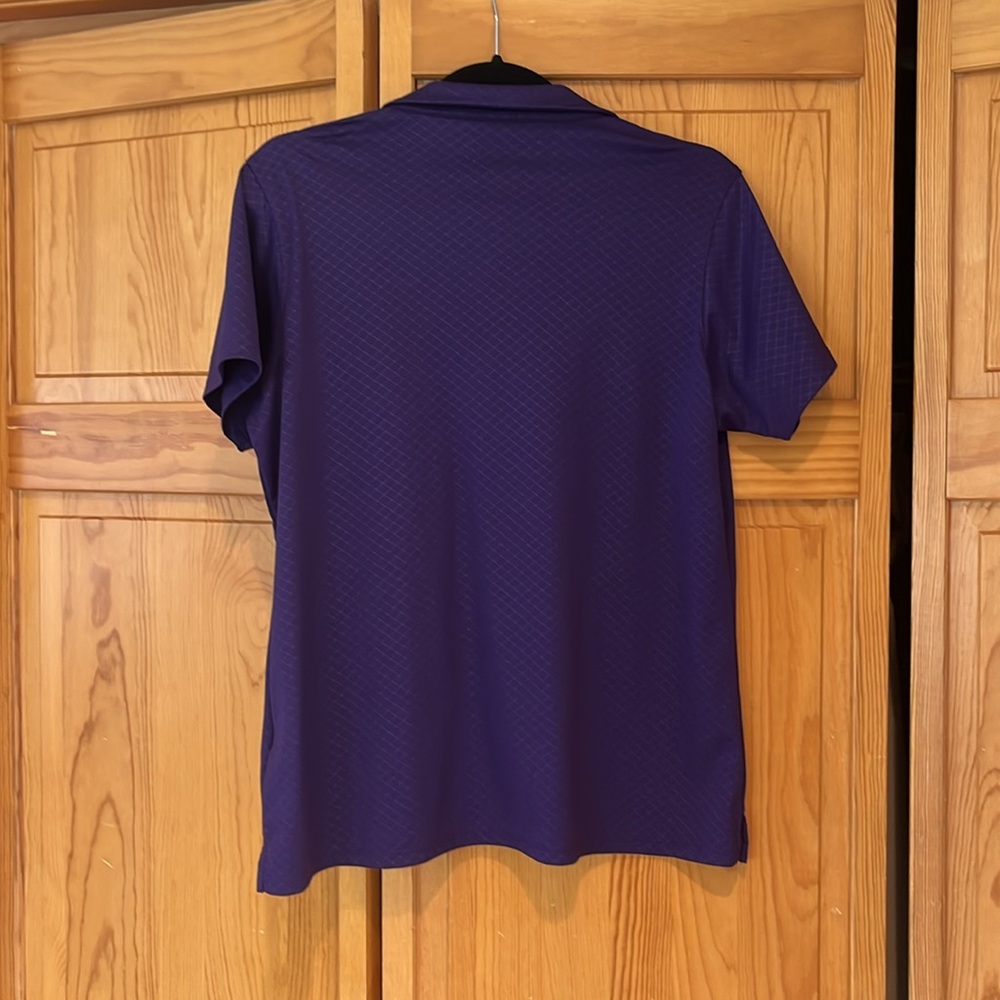 Antigua Purple NASA Polo Shirt - Picture 4 of 4